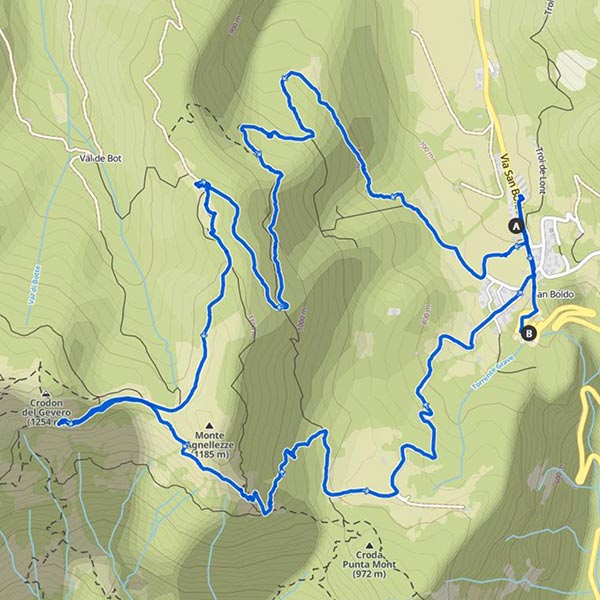 hills escursionismo: giro del San Boldo-Costacurta-Loff